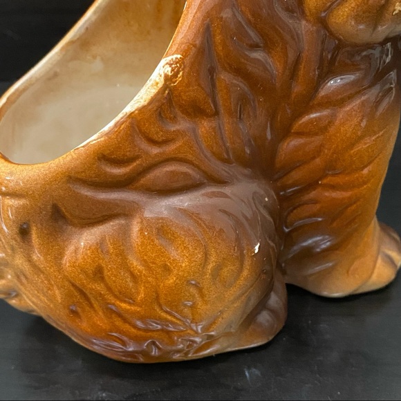 Vintage RELPO Cocker Spaniel Dog Ceramic Planter - Picture 14 of 14